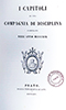Frontespizio:I capitoli di una Compagnia di disciplina ... .