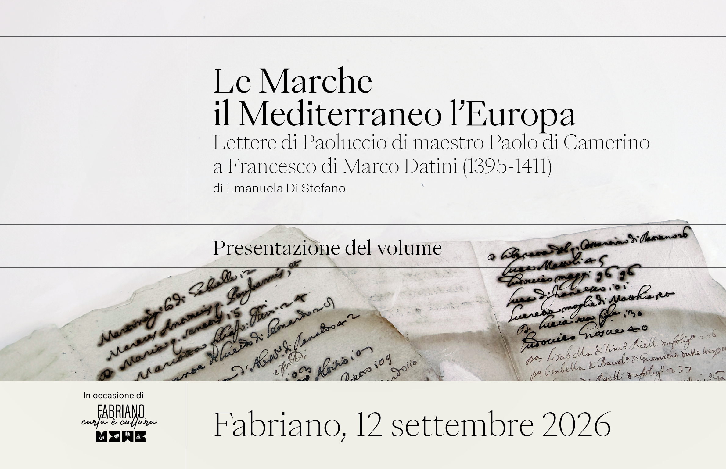 Locandina Presentazione Volume