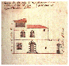 disegno del Palazzo Datini