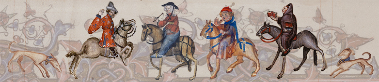marchands et pèlerins sur la route